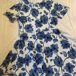 Midi short sleeve dress